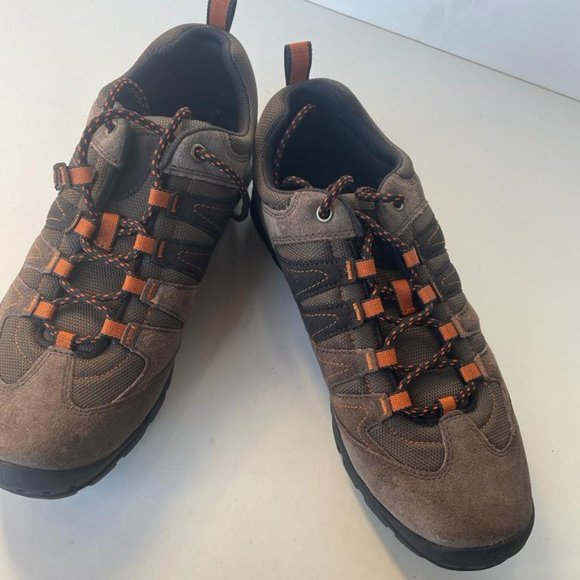 TIMBERLAND MEN\'S CRESTRIDGE LOW HIKING SHOES BROWN / ORANGE A13JP SIZE : 12 main image 6